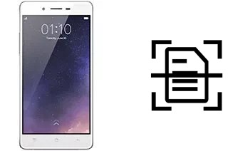 Digitalize documentos em um Oppo Mirror 5s