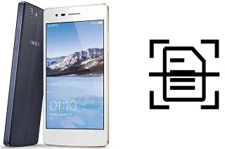 Digitalize documentos em um Oppo Neo 5s