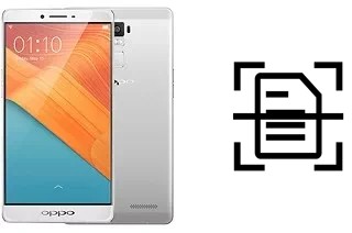 Digitalize documentos em um Oppo R7 Plus