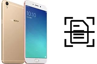 Digitalize documentos em um Oppo R9 Plus