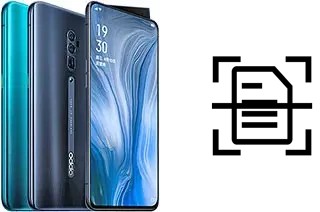 Digitalize documentos em um Oppo Reno 5G