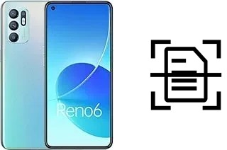 Digitalize documentos em um Oppo Reno6