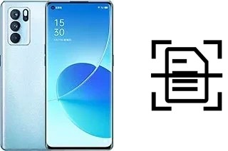 Digitalize documentos em um Oppo Reno6 Pro 5G