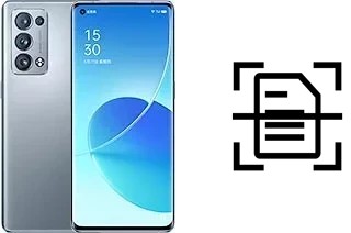 Digitalize documentos em um Oppo Reno6 Pro+ 5G