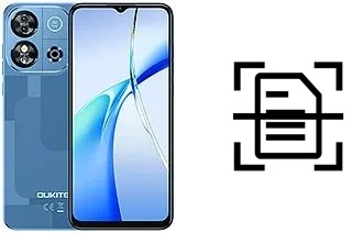 Digitalize documentos em um Oukitel C57s