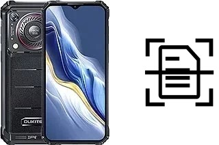 Digitalize documentos em um Oukitel WP36
