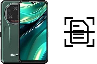Digitalize documentos em um Oukitel WP39