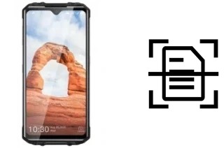 Digitalize documentos em um Oukitel WP8 PRO