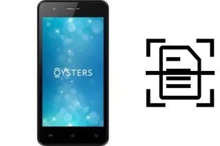 Digitalize documentos em um Oysters Atlantic 4G