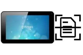 Digitalize documentos em um Oysters T74RD