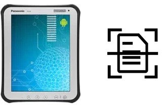 Digitalize documentos em um Panasonic Toughpad FZ-A1