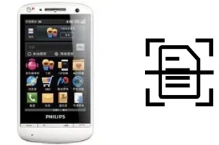 Digitalize documentos em um Philips T910