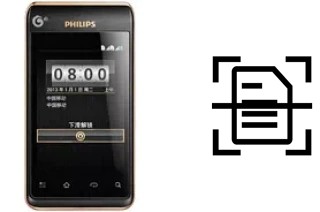 Digitalize documentos em um Philips T939