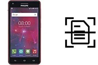 Digitalize documentos em um Philips V377
