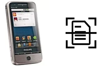 Digitalize documentos em um Philips V726