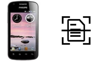 Digitalize documentos em um Philips W337