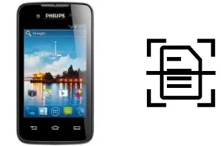 Digitalize documentos em um Philips W5510