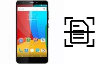 Digitalize documentos em um Prestigio Grace S5 LTE