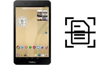 Digitalize documentos em um Prestigio MultiPad Muze 5018 3G