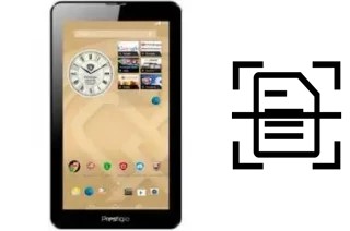 Digitalize documentos em um Prestigio MultiPad Wize 3037 3G