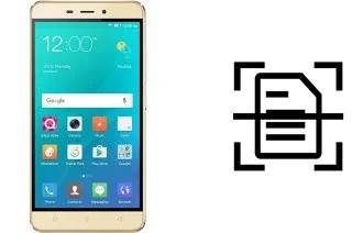 Digitalize documentos em um QMobile Noir J7