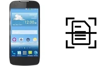 Digitalize documentos em um QMobile Linq X300