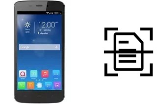 Digitalize documentos em um QMobile Noir LT150