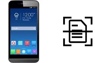 Digitalize documentos em um QMobile Noir LT250