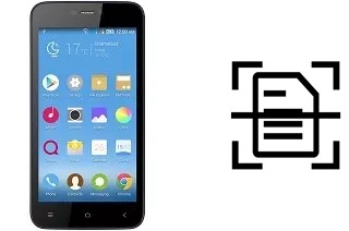 Digitalize documentos em um QMobile Noir X350