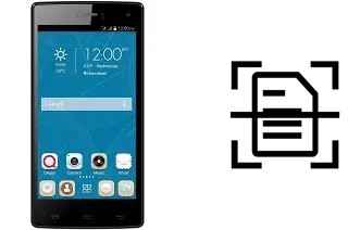 Digitalize documentos em um QMobile Noir X550