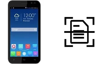 Digitalize documentos em um QMobile Noir X600