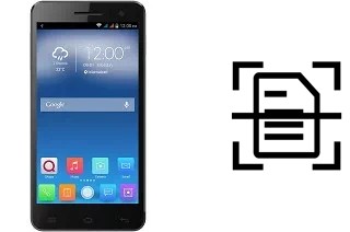 Digitalize documentos em um QMobile Noir X900