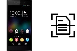 Digitalize documentos em um QMobile Noir X950