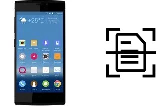 Digitalize documentos em um QMobile Noir Z6