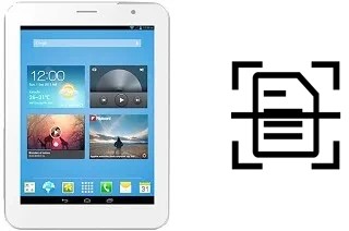 Digitalize documentos em um QMobile QTab X50