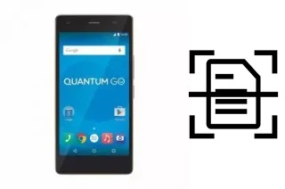 Digitalize documentos em um Quantum Go