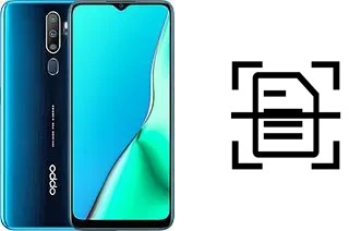 Digitalize documentos em um Realme Oppo A9 (2020)