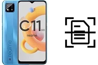 Digitalize documentos em um Realme C11 (2021)