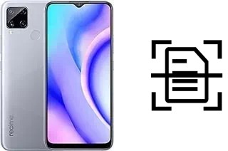 Digitalize documentos em um Realme C15 Qualcomm Edition