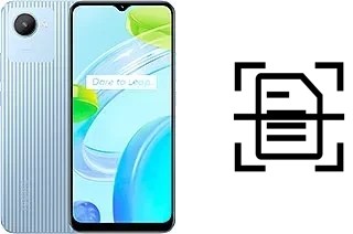 Digitalize documentos em um Realme C30