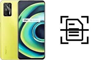 Digitalize documentos em um Realme Q3 Pro 5G