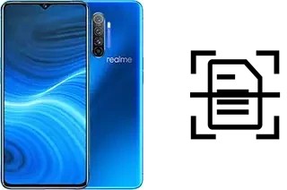 Digitalize documentos em um Realme X2 Pro