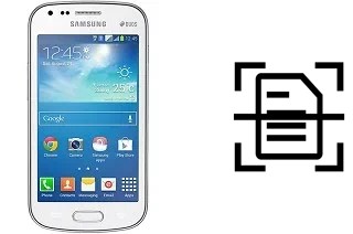 Digitalize documentos em um Samsung Galaxy S Duos 2 S7582