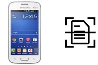 Digitalize documentos em um Samsung Galaxy Star Pro S7260