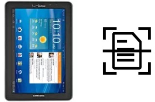 Digitalize documentos em um Samsung Galaxy Tab 7.7 LTE I815