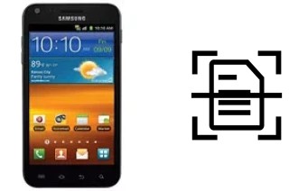 Digitalize documentos em um Samsung Galaxy S II Epic 4G Touch