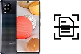 Digitalize documentos em um Samsung Galaxy A42 5G
