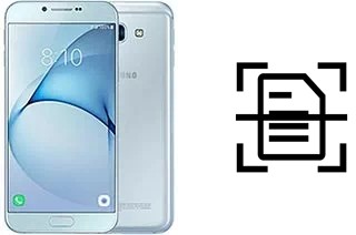 Digitalize documentos em um Samsung Galaxy A8 (2016)