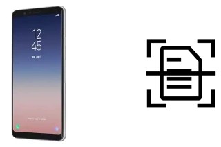 Digitalize documentos em um Samsung Galaxy A8 Star