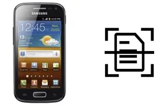 Digitalize documentos em um Samsung Galaxy Ace 2 I8160